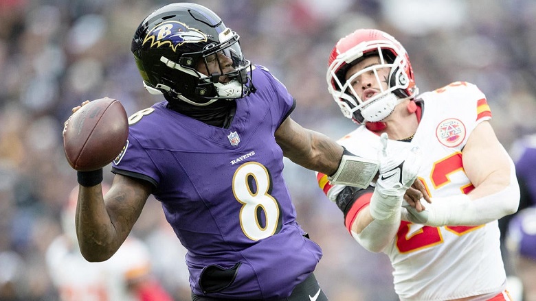 Baltimore Ravens volvió a perder ante Kansas City Chiefs en el partido inaugural